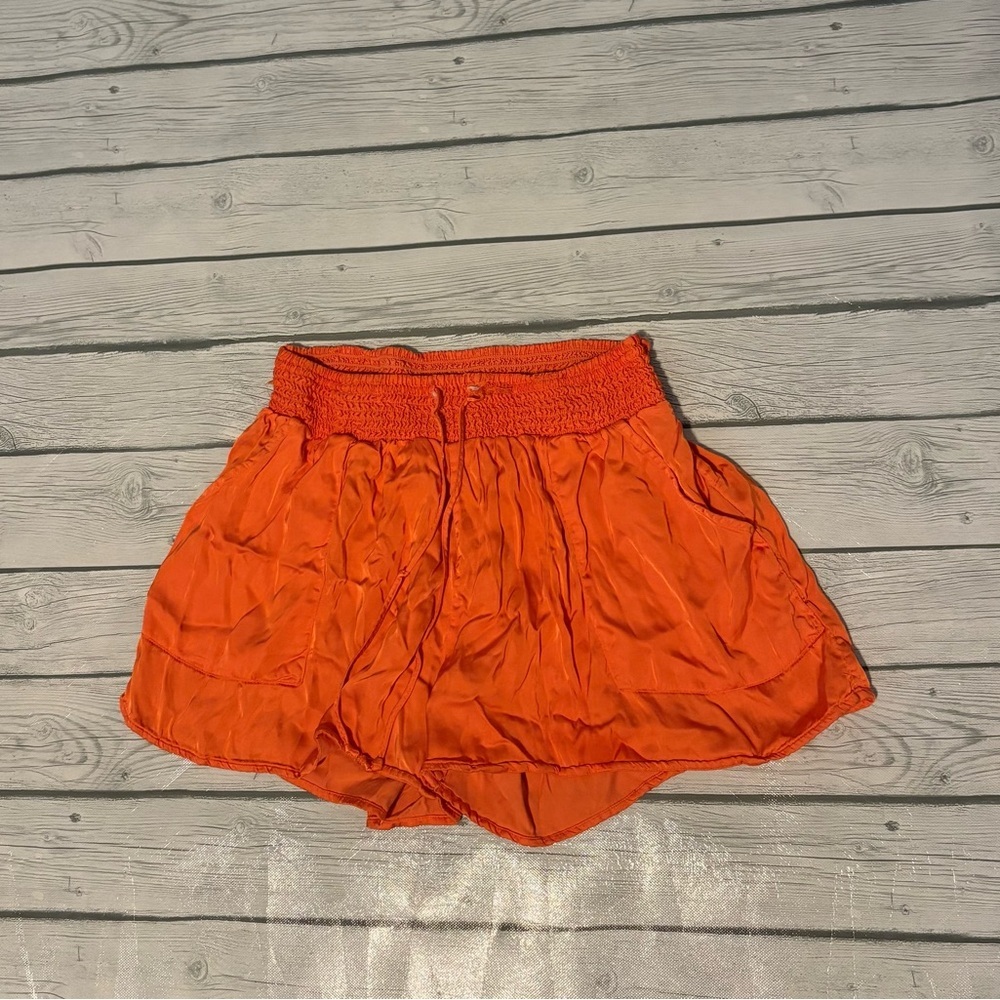 Aerie High Waist Orange Women's Shorts